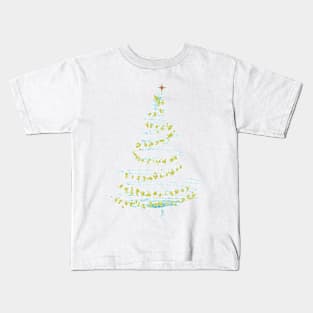 Christmas Trees Pattern Kids T-Shirt